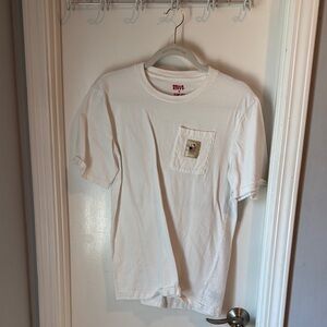 White Hello Kitty Olympic Pocket T-Shirt